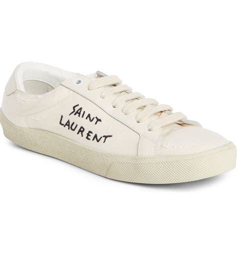 sneakers donna yves saint laurent|saint laurent sneakers women sale.